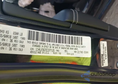 2014 Jeep Grand Cherokee Limited z USA, uszkodzony, nr VIN 1C4RJFBG7EC377125